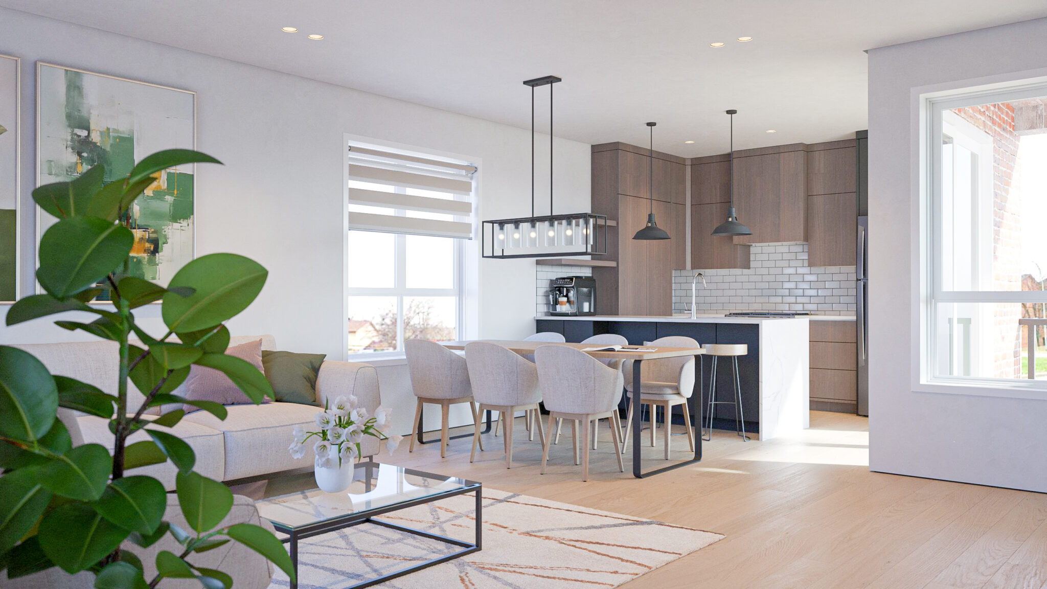 Guillaume Townhouses in Pierrefonds Groupe Devlan